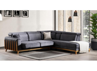 Wohnlandschaft Eckcouch Ecklounge Polsterecke Ecksofa Design Sofa Couch 305x250
