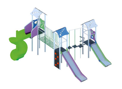 Spielplatz Hochwertigkeit Rutschbahn Erlebnisspielplatz Freiluftspielplatz