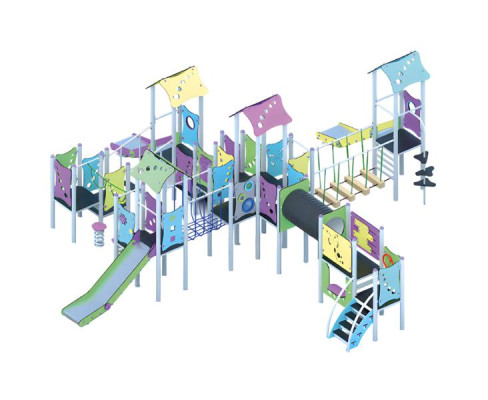 Spielplatz Rutschbahn Spielgelände Klettergerüst Kinderspielplatz Freizeitpark