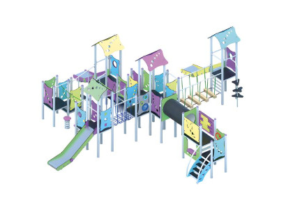 Spielplatz Rutschbahn Spielgelände Klettergerüst Kinderspielplatz Freizeitpark