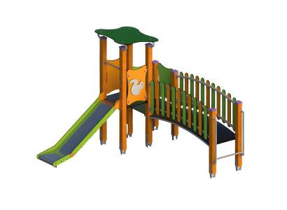Spielplatz Rutschbahn Spielbereich Freizeitgelände Vergnügungsbereich Kinderzone