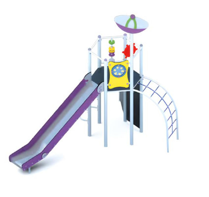 Spielplatz Rutschbahn Klettergerüst Spielstätte Bewegungsfläche Erlebnisplatz