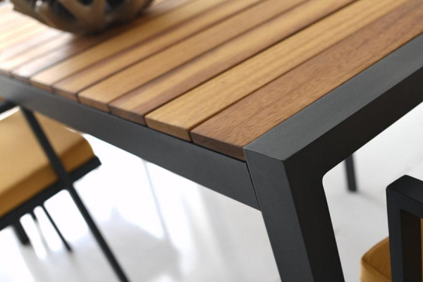 Esszimmer Essgruppe Essecke Holztisch Esstisch Stühle Set 7tlg Gelb