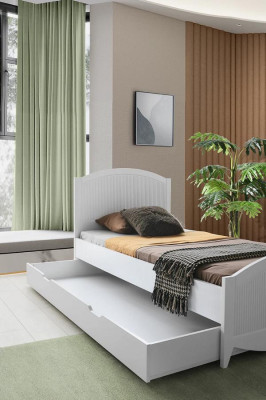 Bett Betten Naturholz Massiv Kinder Jugend Holzbett + Bettkasten Neu Lagerware