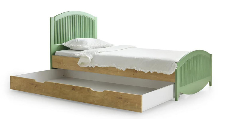 Bett Betten Naturholz Massiv Kinder Jugend Holzbett + Bettkasten Neu Lagerware