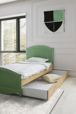 Bett Betten Naturholz Massiv Kinder Jugend Holzbett + Bettkasten Neu Lagerware