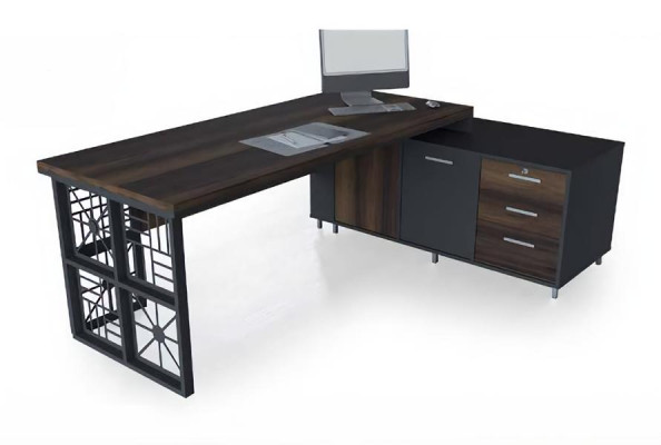 Eckschreibtisch Luxus Schreibtische Tisch Büro Einrichtung  Tische Möbel Kommode