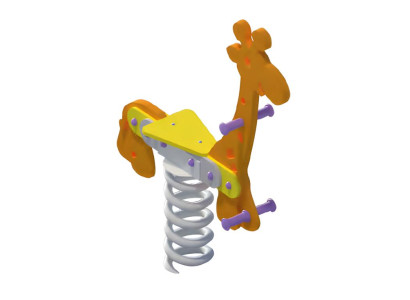 Schaukelwippe Wippgerät Wippe Schwingwippe Kinderwippe Spielplatz Giraffe