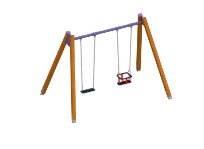 Schaukel Abenteuerspielplatz Balancewippe Wippgerät ErholungsgebietSchaukeltier