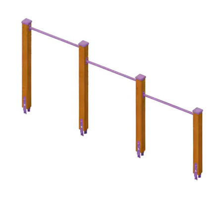 Balancierbalken Hochbalken Schwebebalken Wackelbalken Schaukelbalken Spielbalken