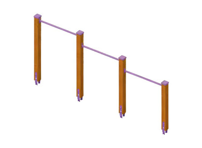 Balancierbalken Hochbalken Schwebebalken Wackelbalken Schaukelbalken Spielbalken