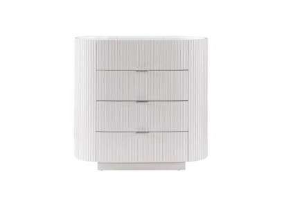 Kommode mit 4 Schubladen Schubladenschrank Holzschrank für Schlafzimmer