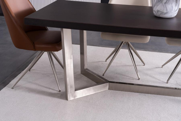 Esszimmer Tisch Stühle Sideboard Spiegel Esstisch Leder Marmoroptik