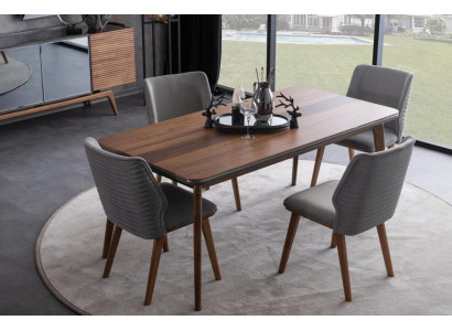 Esszimmer Stuhl Tisch Set Esszimmergruppe Essgruppe Stühle Esstisch