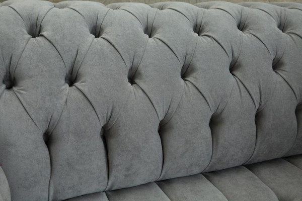 2 Sitzer Chesterfield Leder Couch Sofa Polster Sofas Design Luxus Sofas Textil