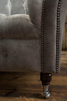 XXL 4 Sitzer Sofa Polster Couch Big Sofas Couchen Chesterfield Leder Textil Neu