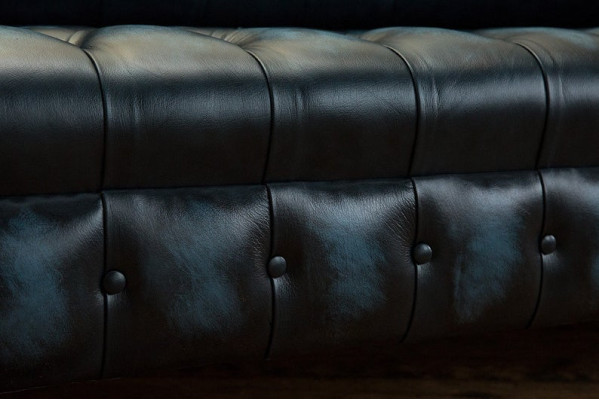 Ledersofa Sofa Couch Polster Garnitur 3 Sitzer Leder Sofas Couchen Chesterfield