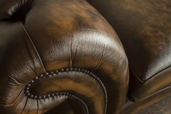 Ledersofa Sofa Couch Garnitur  Sofas Couchen Chesterfield Leder Polster 3 Sitzer