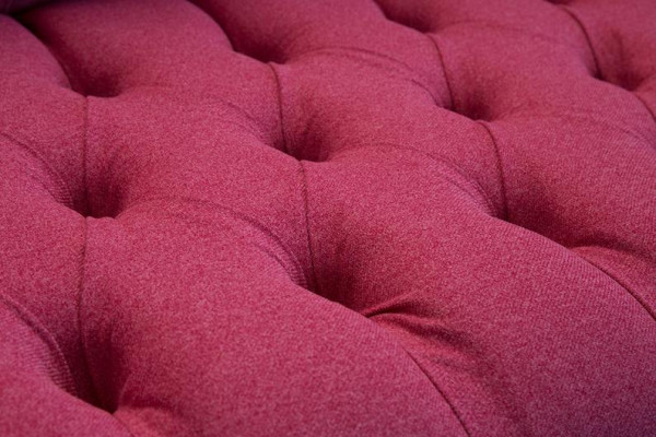 3+2 Sofagarnitur Chesterfield Textil Stoff Sofa Couchen Polster Set Garnituren