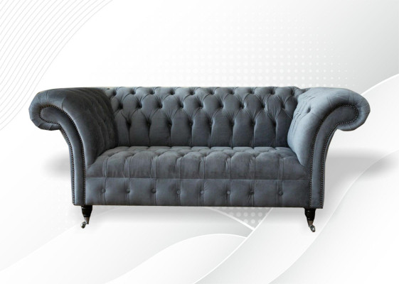 Zweisitzer Ledersofa Wohnzimmer Designer Couchen Polster Sofa Sofas 2 Sitzer Neu