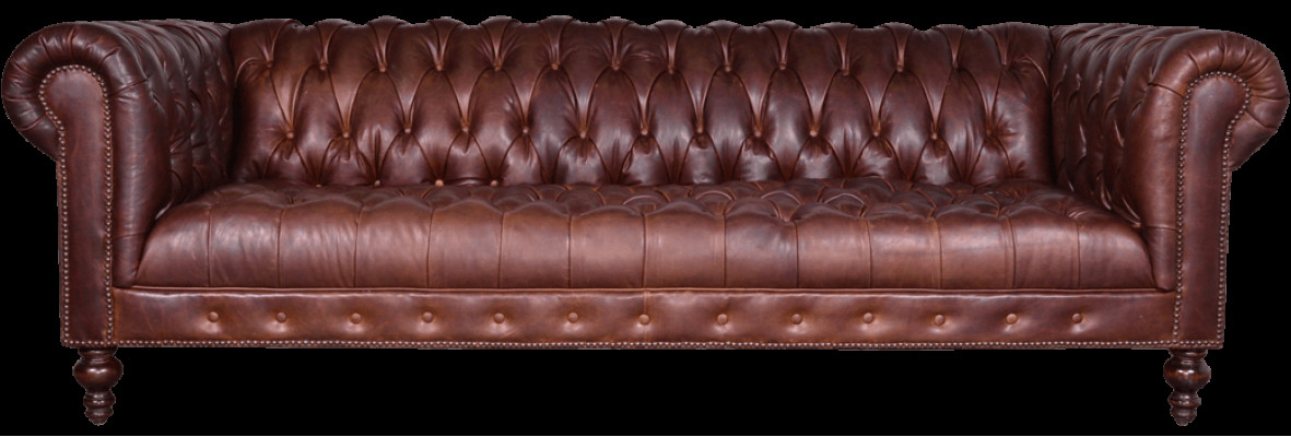 XXL Big Sofa Couch Chesterfield 245cm Polster Sofas 4 Sitzer Leder Textil  #305