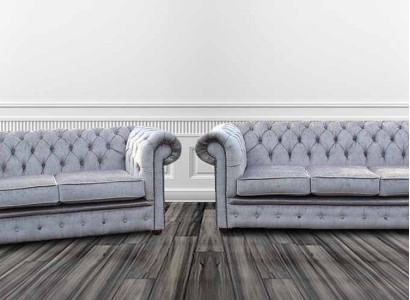 Design Polster Sofa Couch Sitz Lounge Club Garnitur Chesterfield Sofagarnitur