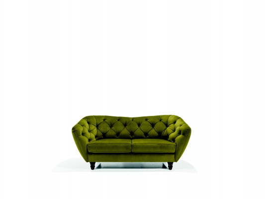 Chesterfield 3+2 Sitzer Sofagarnitur Polster Stoff Couch Sitz Garnitur Design