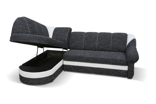 Schlafsofa Ecksofa Sofa Couch Polster Eck Garnitur Sitz Sofas Textil Couchen Neu