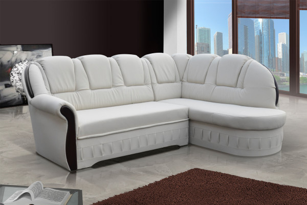 Schlafsofa Ecksofa Sofa Couch Polster Eck Garnitur Sitz Sofas Textil Couchen Neu