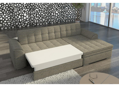 Sofa Ecksofa Schlafsofa Bettfunktion Couch Leder Textil Polster Sofas Neu 7330