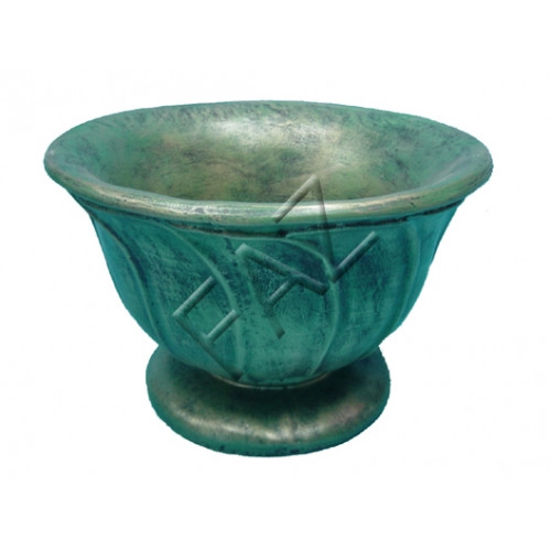 Antik Stil Blumen Vase Vintage Vasen Dekoration Töpfe Schale Kelch Turkis Grün