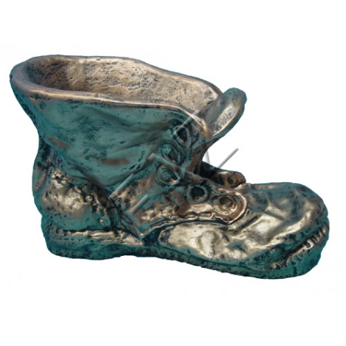 Schuh Deko Blumen Vasen Vintage Vase Deko Blumentopf Dekoration Deko Hochglanz