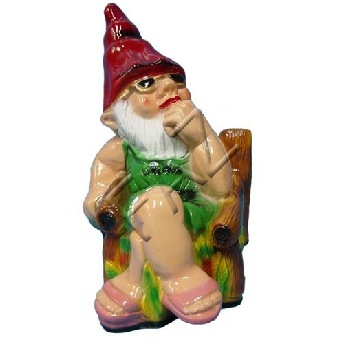 Statuen Zwerg Figur Garten Statue Skulptur Figuren Skulpturen Dekoration 51cm
