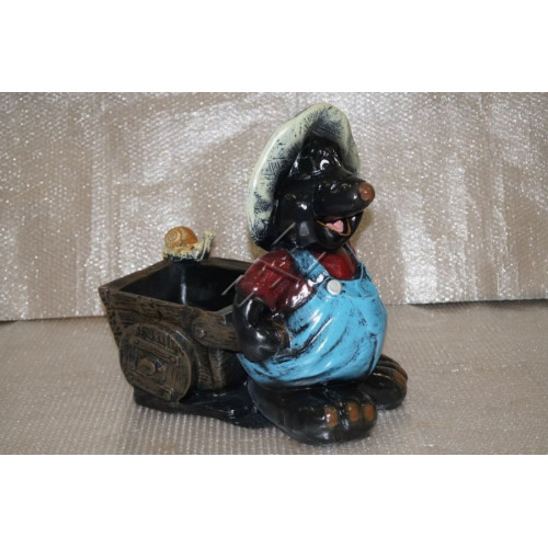 Maulwurf Figur Garten Statue Skulptur Figuren Skulpturen Dekoration Statuen Neu