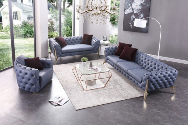 Sessel Couch Polster Designer Textil 1 Sitzer Polster Chesterfield Sitz Couchen
