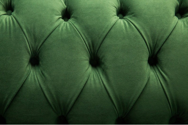 Chesterfield Design Sofa Sessel Couch Polster Luxus Textil Couchen 1 Sitzer #102