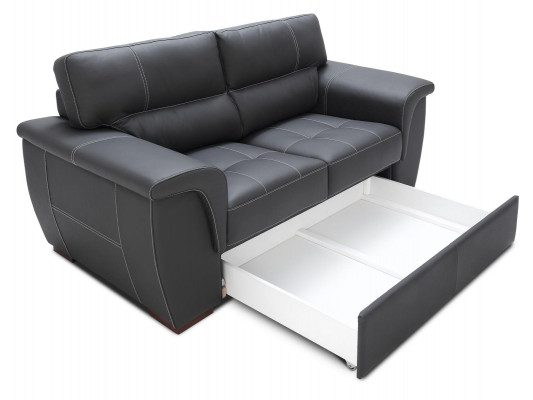 Leder Design Couch Polster Sitz Garnitur Sofa Garnituren 3+2+2 Leder Sofas Neu