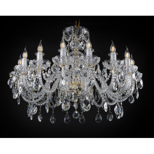 Klassischer Leuchte Lampe Kronleuchter Decken Beleuchtung Kristall Neu Bohemia