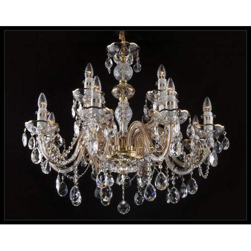 Klassischer Decken Kronleuchter Leuchte Lampe Bohemia Beleuchtung Kristall Neu
