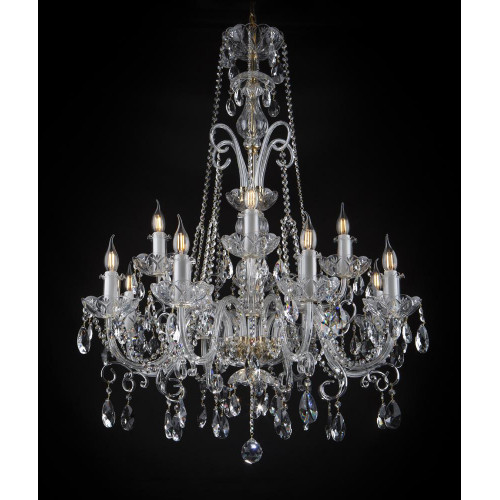 Klassischer Decken Kronleuchter Lampe Beleuchtung Kristall Neu Bohemia Leuchte