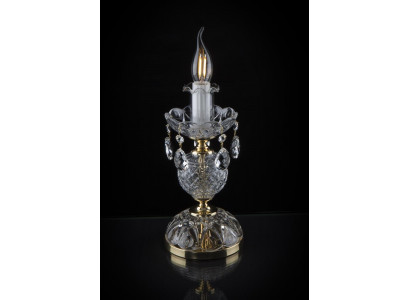 Tischleuchte Tisch Lampe Leuchten Kronleuchte Kristall Lampen Antik Stil Leuchte