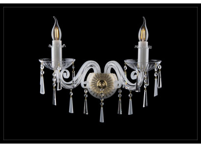 Bohemia Wandleuchte Leuchte Leuchte Wandkronleuchter Wand Lampen Kristall Luster