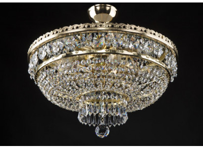 -Kronleuchter Leuchte Deckenleuchte Hängeleuchte Lampe Kristall Luster Bohemia