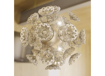 Kristall Bohemia Luster Hängeleuchte Leuchte Lampe Deckenleuchte Kronleuchter