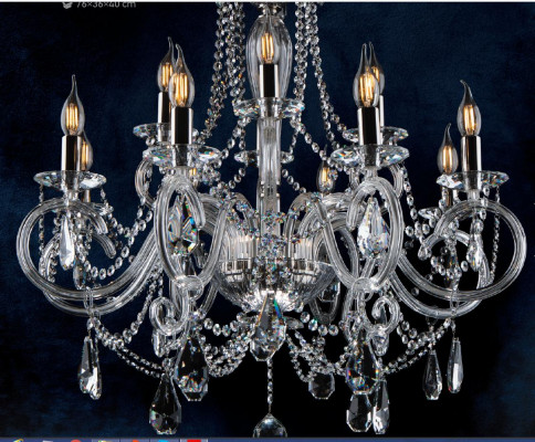 Kristall Leuchte Decken Luster Lampe Leuchte Lampen Decken Kronleuchter Bohemia