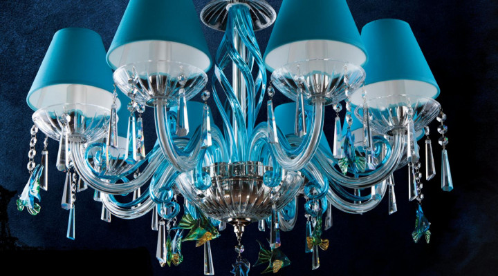 Luster Lampe Kristall Kronleuchter Hängeleuchte Leuchte Bohemia Deckenleuchte