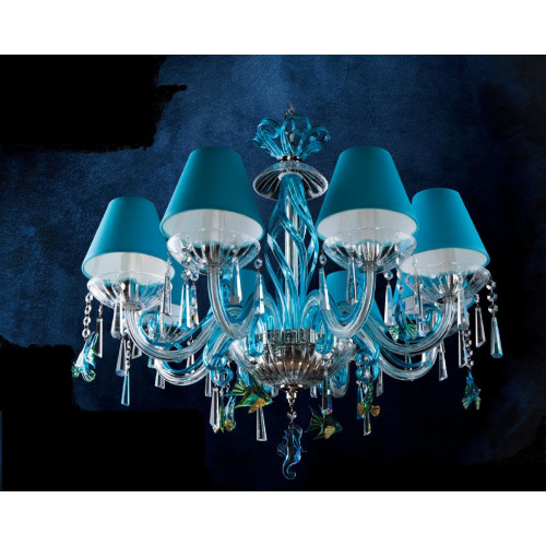 Luster Lampe Kristall Kronleuchter Hängeleuchte Leuchte Bohemia Deckenleuchte