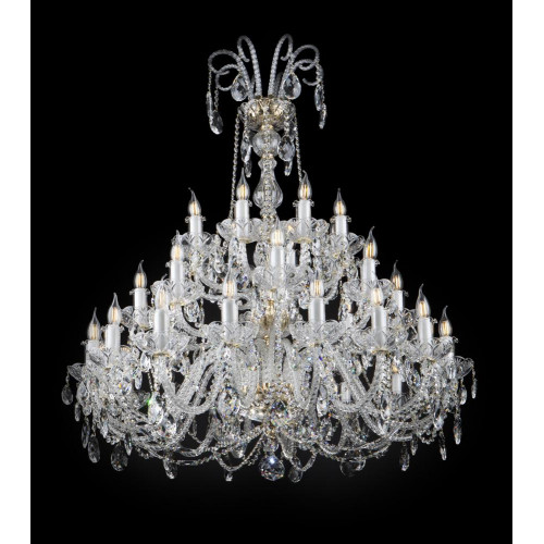 Kristall Kronleuchter Lampe Deckenleuchte Luster Hängeleuchte Bohemia Leuchte