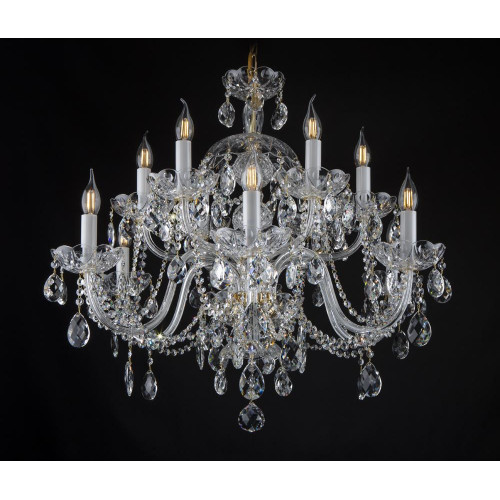 Bohemia Luster Kristall Kronleuchter Lampe Leuchte Deckenleuchte Hängeleuchte