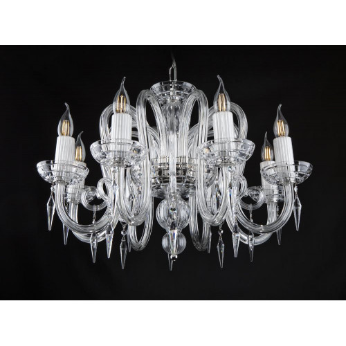 Wohn Ess Zimmer Luster Kronleuchte Deckenlampe Leuchte Lampe Kristall Lampen